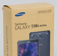 Samsung представила первый защищенный планшет для предприятий GALAXY Tab Active Планшетные компьютеры galaxy tab active